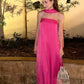 Pink Simple Fashion Long Ball Gown Prom Dress Evening Dress Party Dress nv2619