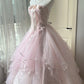Pink Long Formal Ball Dress NV6593