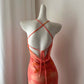 NiceVestidos-Pink mermaid chiffon long travel holiday prom dress Nv5619
