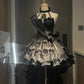 Black homecoming dress elegant sexy short satin asymmetric prom dress evening dress birthday dress nv4412