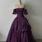 Robe longue blanche à manches courtes en dentelle délicate, robe de mariée NV6689