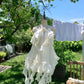 White Sweet Short Chiffon Homecoming Dress Birthday Party Dress nv4938