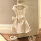 White Fashion Beaded Homecoming Dress Prom Dress Birthday Dress Evening Dress nv4443