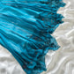 Blue fashion elegant delicate beading spaghetti straps long chiffon elegant ball gown evening dress party dress nv3681