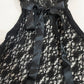 Black Short Birthday Dress, Lace Evening Dress, Party Dress NV6860