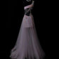 Pink Gorgeous Elegant Fashion Exquisite Floral Beading Long Mermaid Satin Tulle Ball Gown Evening Dress Prom Dress nv3873