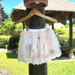 Pink Floral Sweet Short Chiffon Homecoming Dress Birthday Party Dress nv4941