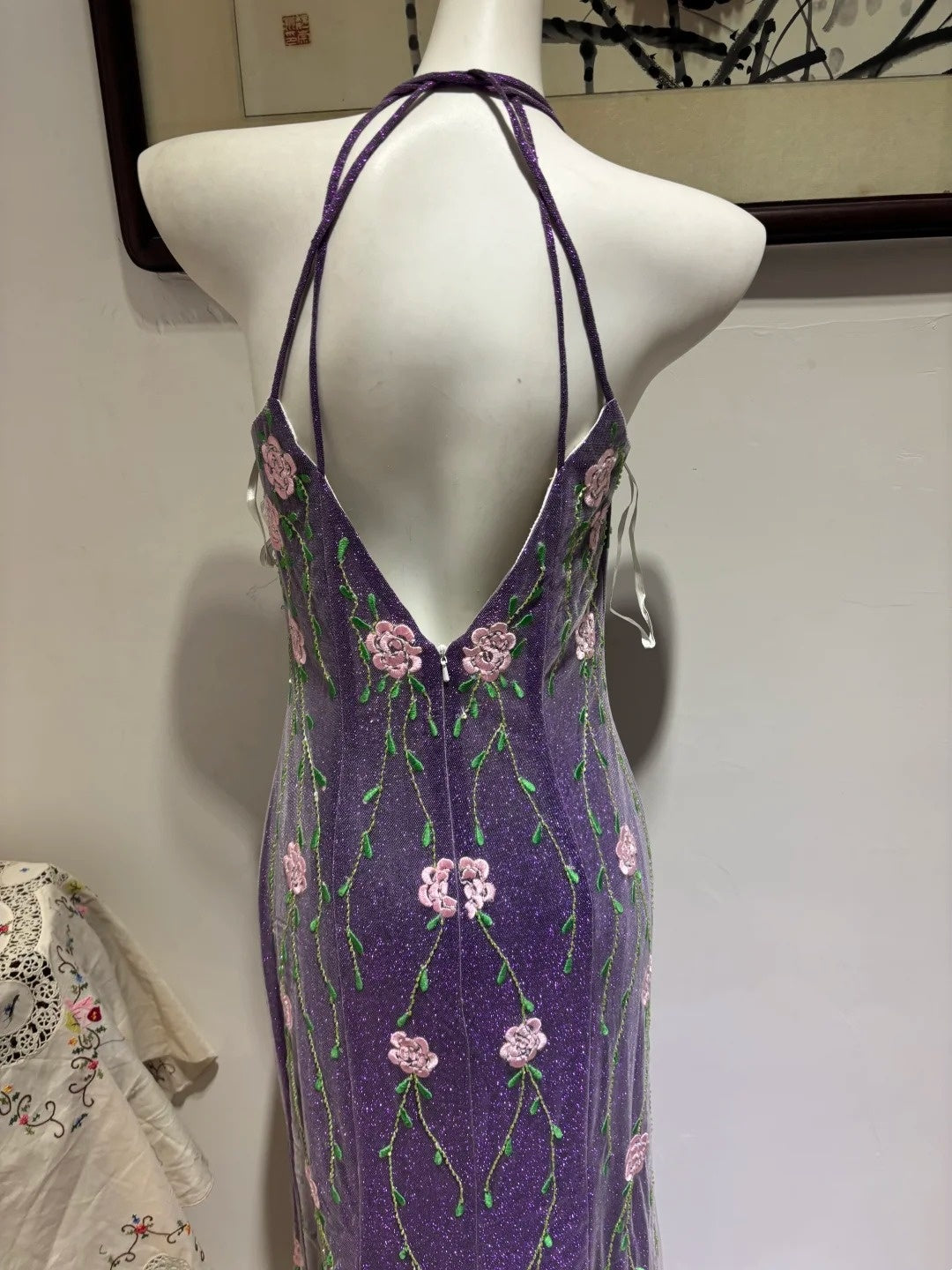 Neues Retro-Abendkleid, langes Kleid NV6449