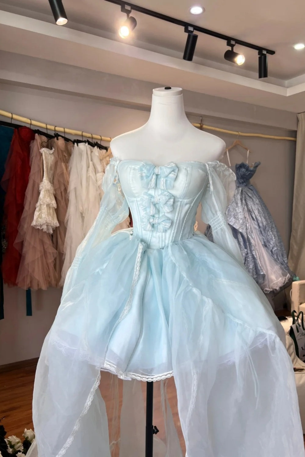 New short tulle princess dress, birthday dress, back-to-school dress  NV6645