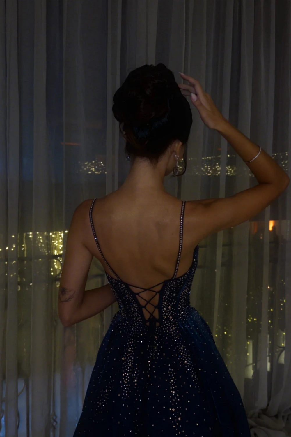 Neues Retro-Abendkleid, langes Kleid NV6452