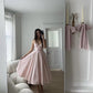 Pink Spaghetti Straps Simple Elegant Long Ball Gown Evening Gown Birthday Gown Party Dress nv2302