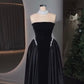 NiceVestidos--Cream Colored /black Pearl Decorated Halter Prom Dress NV5761