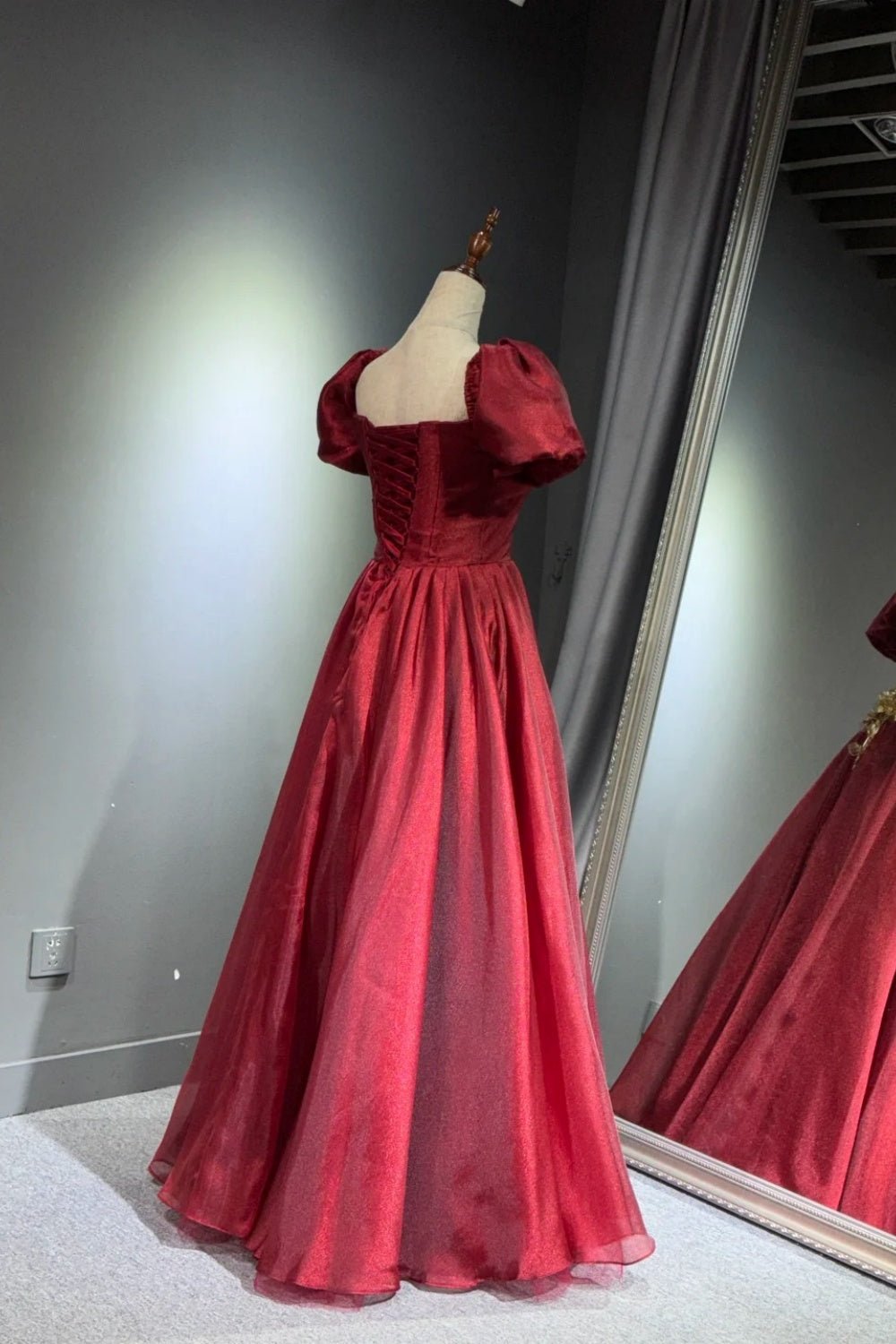 Red Long Dance Dress NV6625