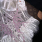 Silver Beading Fashion Elegant Long Satin Prom Dress Evening Dress Party Dress nv4687