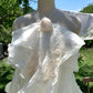 White Sweet Short Chiffon Homecoming Dress Birthday Party Dress nv4938