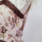 NiceVestidos--Short chiffon homecoming dress for girls, retro floral dress, pastoral retro style NV5660