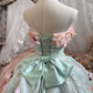 Pink Floral Tulle Floor-Length Ball Gown nv5172