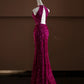 Pink Sparkling Sequined Long Prom Dress Evening Dress Party Dress nv4750