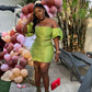 Green fashion two piece suit homecoming dress birthday dress prom dress party dress evening dress nv1855