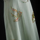 NiceVestidos--Dreamy Handmade Beaded Now trending Niche Luxury Fairy Tale Mint Green Chiffon Beaded Bird Appliqué Spaghetti Strap Slim Long Prom DressNV5792