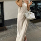 Chic Solid Color Women's Floral Suspender Dress Sexy Off Shoulder Backless Suspender Robe Female Prom Elegant Dress nv1694