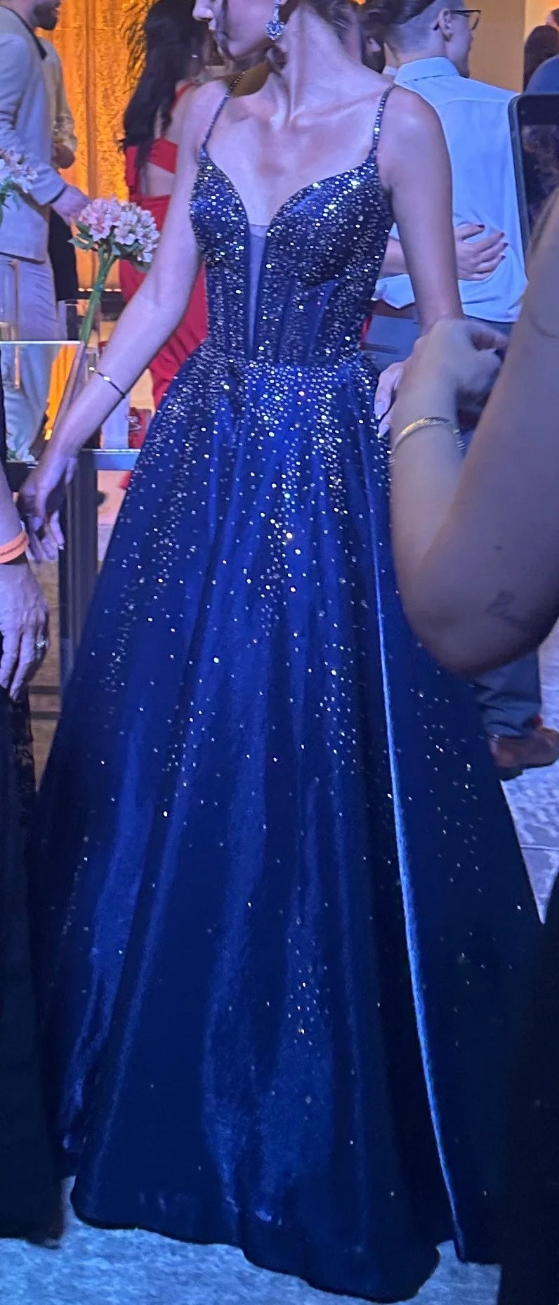 Neues Retro-Abendkleid, langes Kleid NV6452