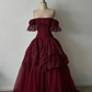 Robe longue blanche à manches courtes en dentelle délicate, robe de mariée NV6689