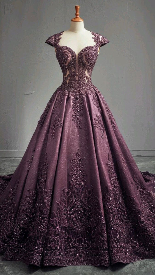 Luxuriöses und exquisites langes Ballkleid NV6504