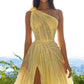 Green/Purple/Yellow Long Prom Dresses Unique Shiny Prom Dresses Sparkly Evening Party Dresses nv123