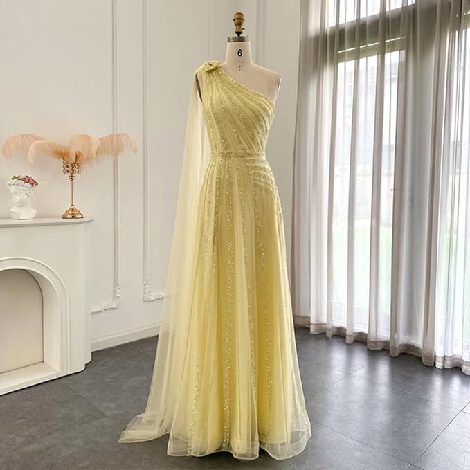 Green/Purple/Yellow Long Prom Dresses Unique Shiny Prom Dresses Sparkly Evening Party Dresses nv123