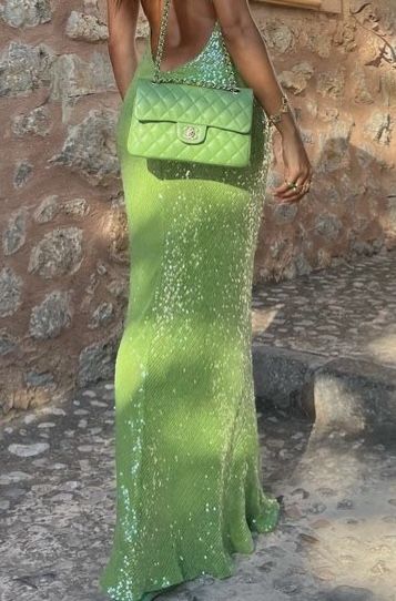 Green Fashion Long Sequined Prom Dress Evening Dress Party Dress nv4768