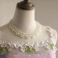 Pink Sweet Floral Long Tulle Prom Dress Evening Dress Party Dress nv4690