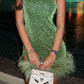 Green Shiny Short Fashion Sequin Homecoming Dress Cocktail Party Dress nv4679