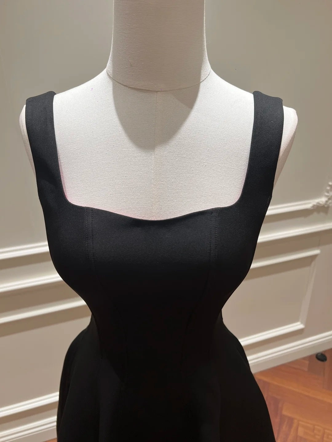 Red background dress, large skirt, short front and long back, birthday dress, party dress NV6594