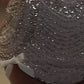 Silver Gorgeous Luxury Stunning Bodycon Beaded Short Prom Dress Homecoming Dress Birthday Dress nv4795