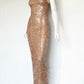 Low saturation color shiny and charming long sequined Prom Dress evening dress party dress nv5139