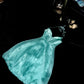 Mint Green Floral Halter Short Satin Tulle Homecoming Dress Evening Dress Birthday Party Dress nv4689