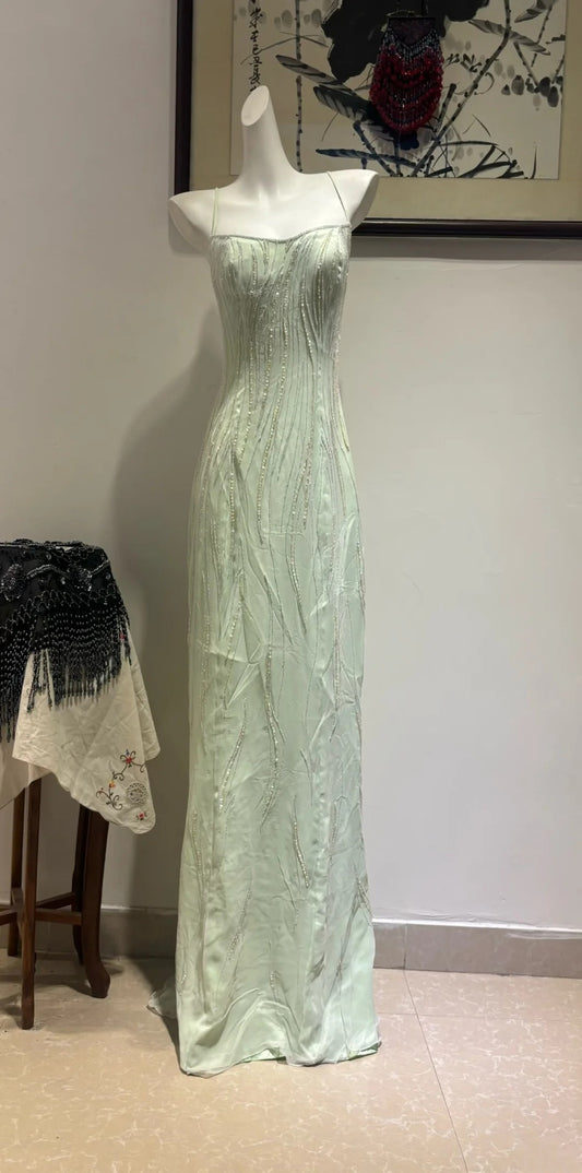 Neues Retro-Abendkleid, langes Kleid NV6444