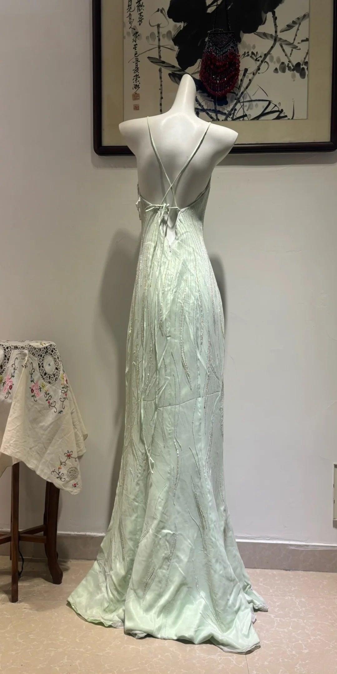 Neues Retro-Abendkleid, langes Kleid NV6444
