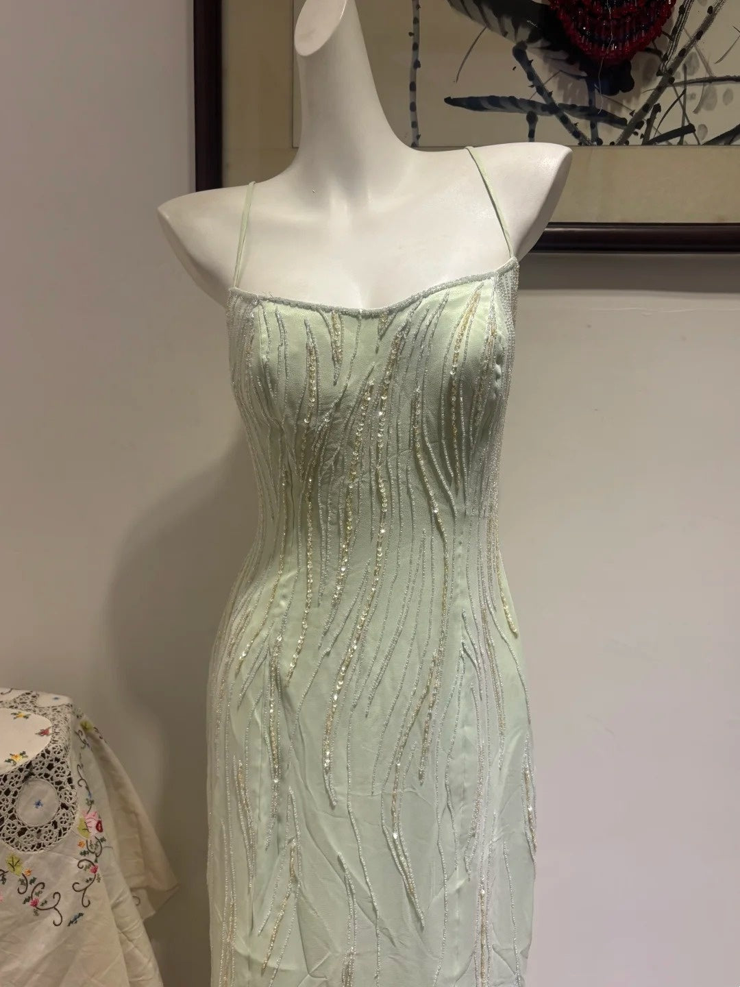 Neues Retro-Abendkleid, langes Kleid NV6444