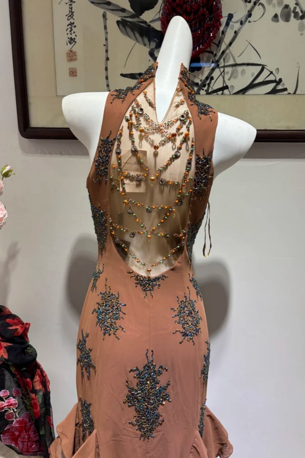 Neues Retro-Abendkleid, langes Kleid NV6443