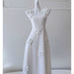 NiceVestidos-Homecoming Dress White Suspender Flower Dress Waist Slimming French Retro Summer Dress For Women nv5556