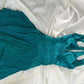 Blue Vintage Fairy Short Satin Homecoming Dress Party Dress Birthday Dress Prom Dress nv4541