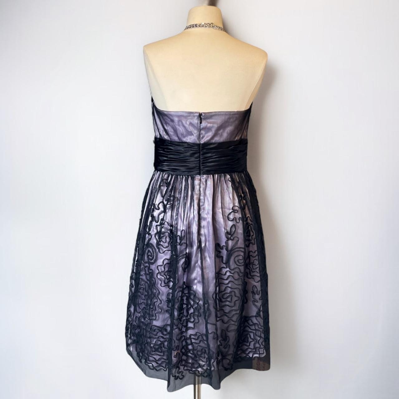 Purple Retro Fairy Exquisite Floral Short Chiffon Homecoming Dress nv5420