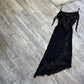 NiceVestidos-Black beautiful exquisite beaded short/mid-length chiffon formal homecoming dress nv5448