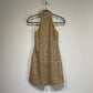 Gold Shiny Sequin Fashion Homecoming Dress Short Birthday Cocktail Party Dress nv4619