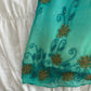 Blue Beaded Short Chiffon Homecoming Dress Party Gown nv4755