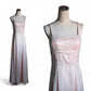 Light pink exquisite beaded long chiffon fairy dress prom dress nv5415