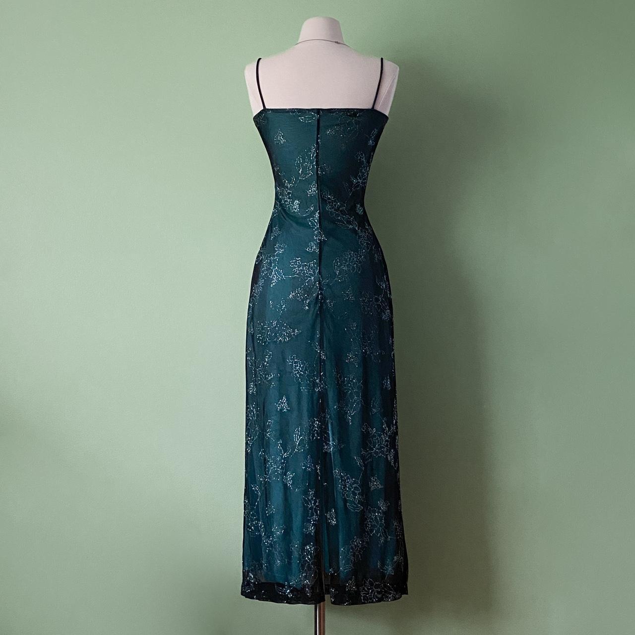 NiceVestidos--Green exquisite beaded long chiffon homecoming dress prom dress NV5654