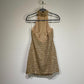 Gold Shiny Sequin Fashion Homecoming Dress Short Birthday Cocktail Party Dress nv4619